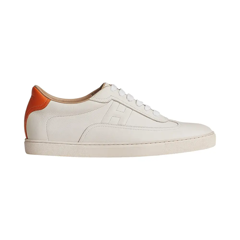【HERMES】★スニーカー JET★ Marine/Rouge Cinetique/Blanc Hermès Jet Canvas and Suede Goatskin Sneakers Marine / Rouge