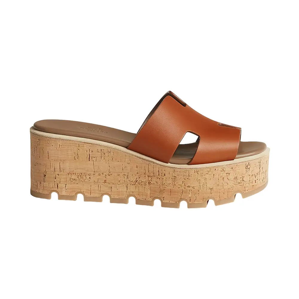 Hermes Eze 30 Platform Sandals Black – voilà.id
