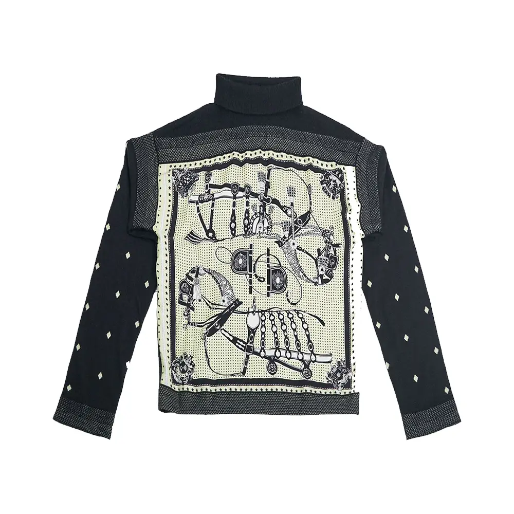 【HERMES】ジップ付きツイレーヌ・ジャケット Poste aux Lettres Hermes Poste Aux Lettres Caftan Black – voilà.id