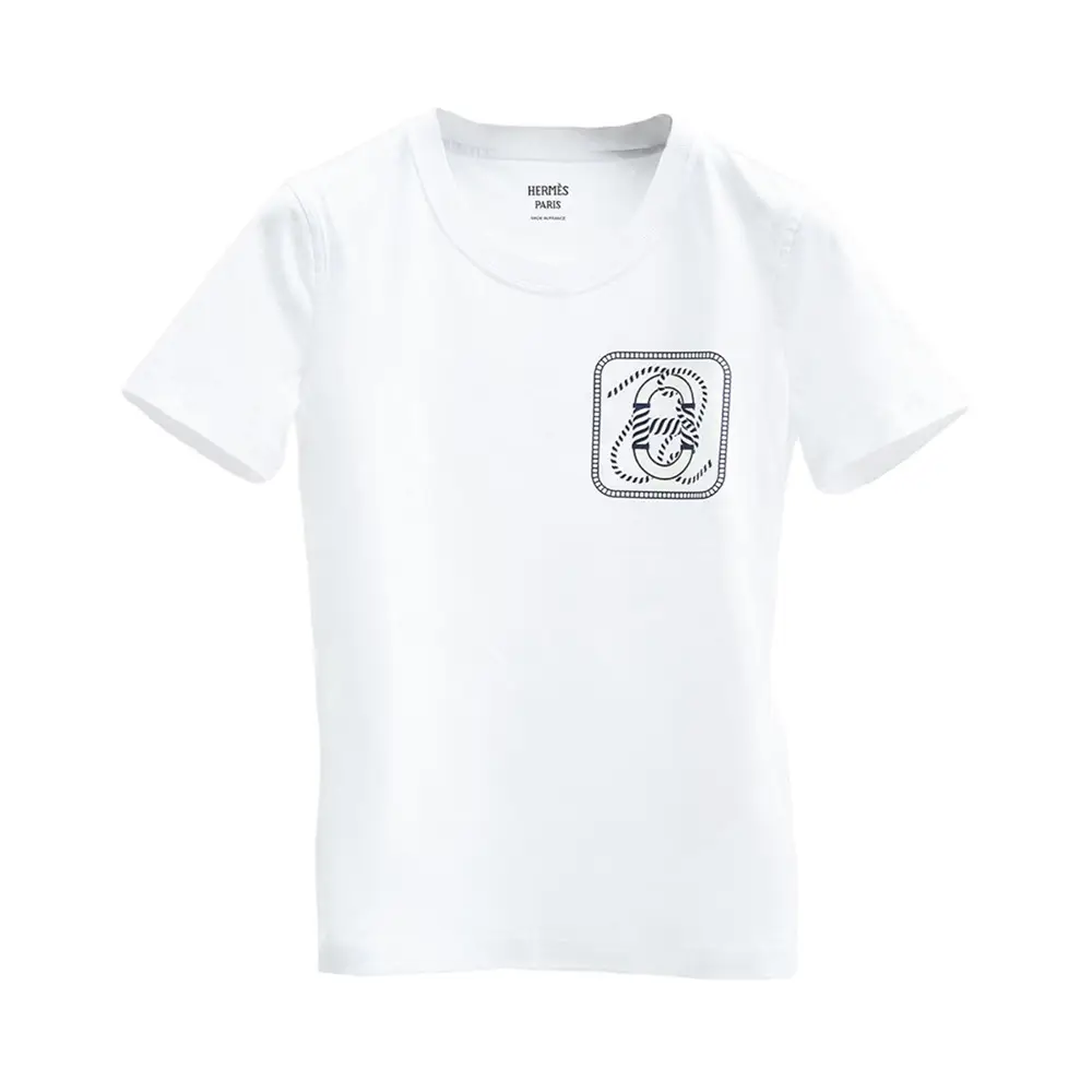 Hermes Canoe Micro T-Shirt Blanc – voilà.id
