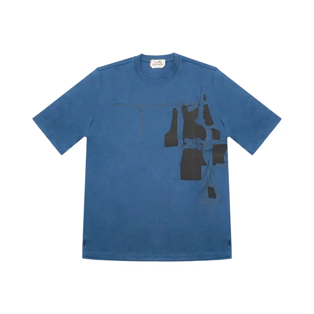 【新作！】３Dプリント！HermesHarnais en Gouache 3D Tシャツ 新作！】3Dプリント！HermesHarnais en Gouache 3D Tシャツ