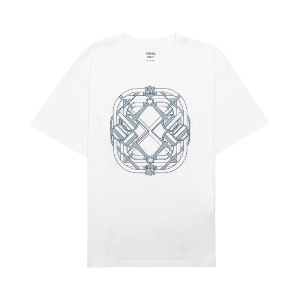 Mors a Jouets】【34】HERMES 馬銜 Tシャツ フランス製