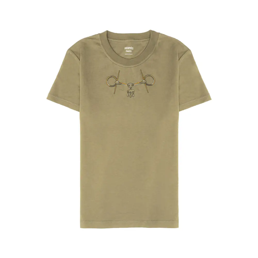 Hermes H Embroidered Pocket T-Shirt Orange – voilà.id Hermes H Embroidered Pocket T-Shirt Orange – voilà.id