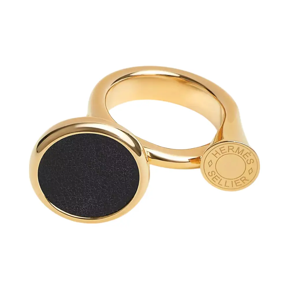 Hermès Cor Ring Black Ghw – voilà.id