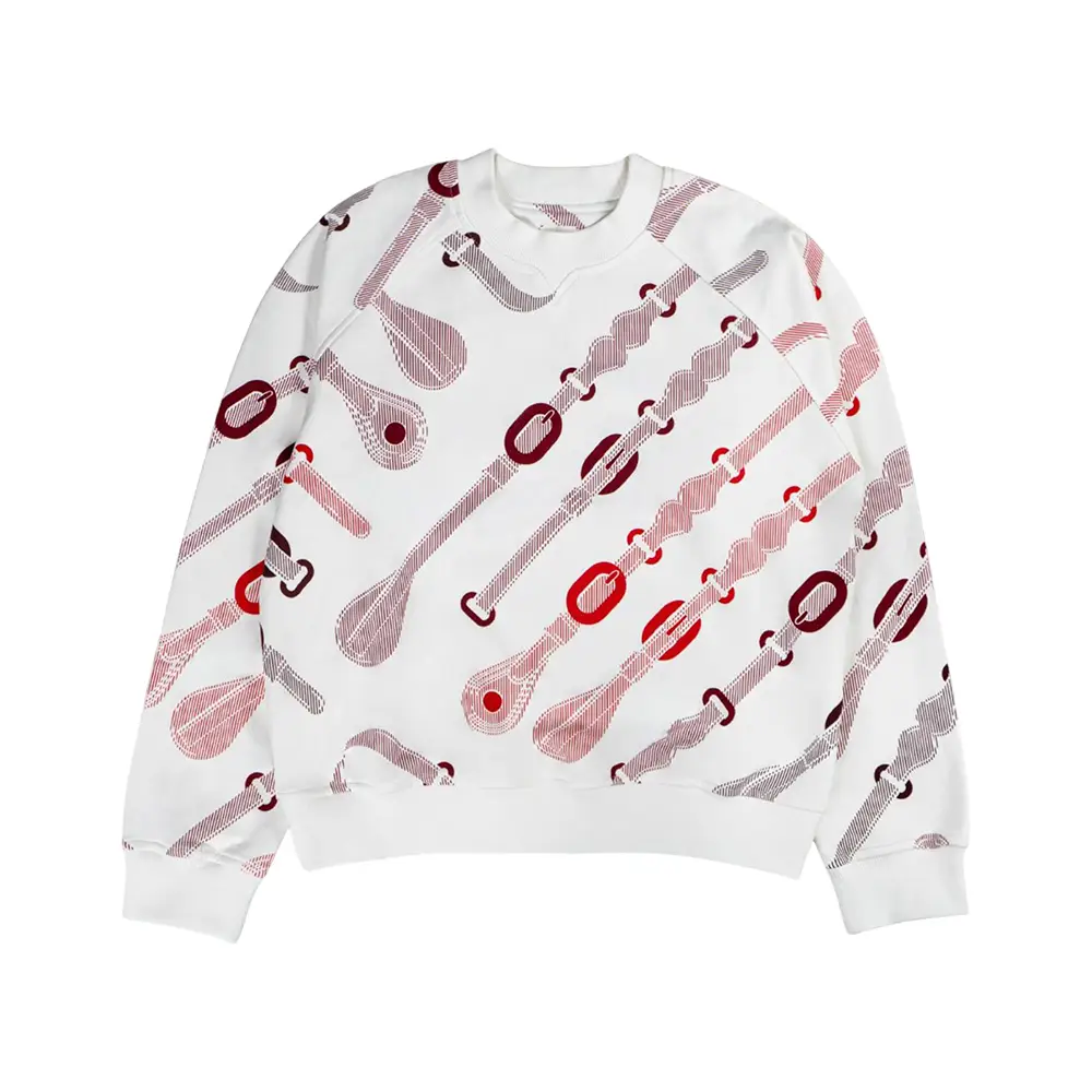 Hermès Poste Aux Lettres Short Sleeves Twillaine Sweater