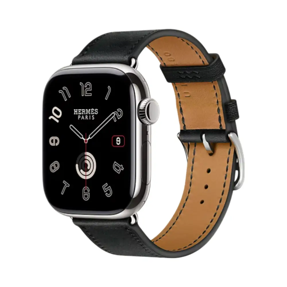 Hermès Series 11 Case & Band Apple Watch Single Tour 46 mm Black