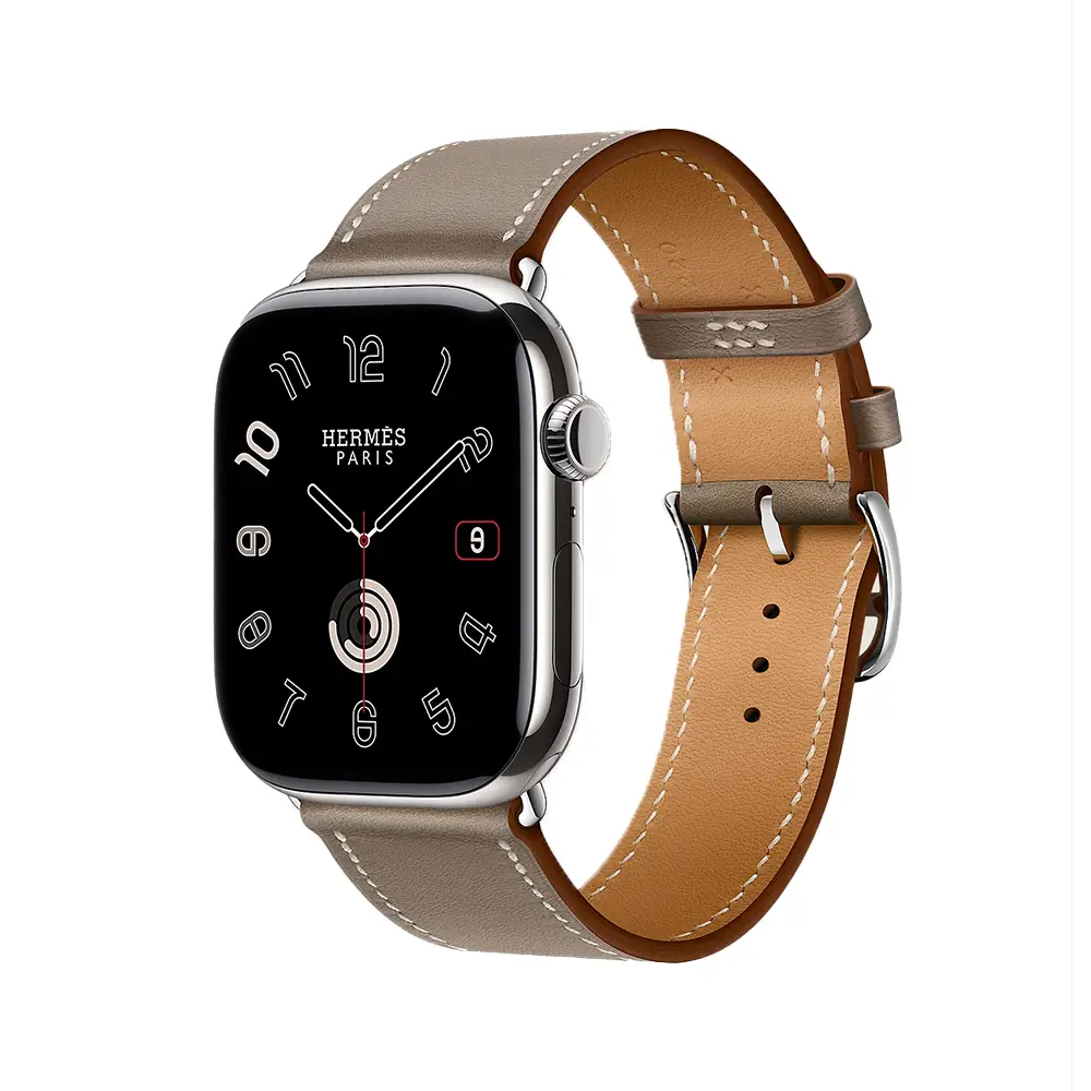 【HERMES】21mm etoupe silver watch【新古品・新品未使用】 Hermes 21mm etoupe silver watch