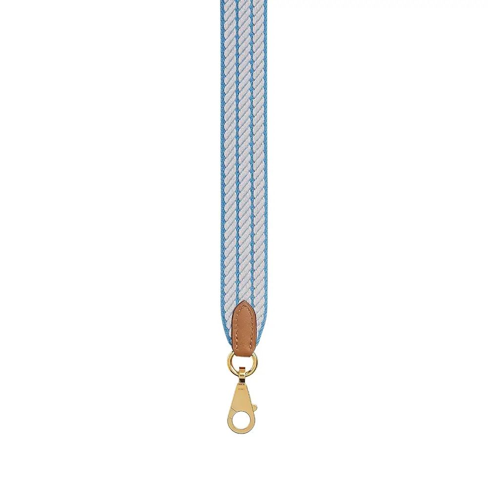 Hermès Sangle Zigzag 50mm Bag Strap Lime / Blanc Shw – voilà.id