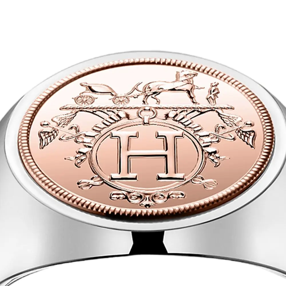 【h‘eres】OUROBOROS SIGNET PIERCE OUROBOROS SIGNET PIERCE GOLD – h'eres