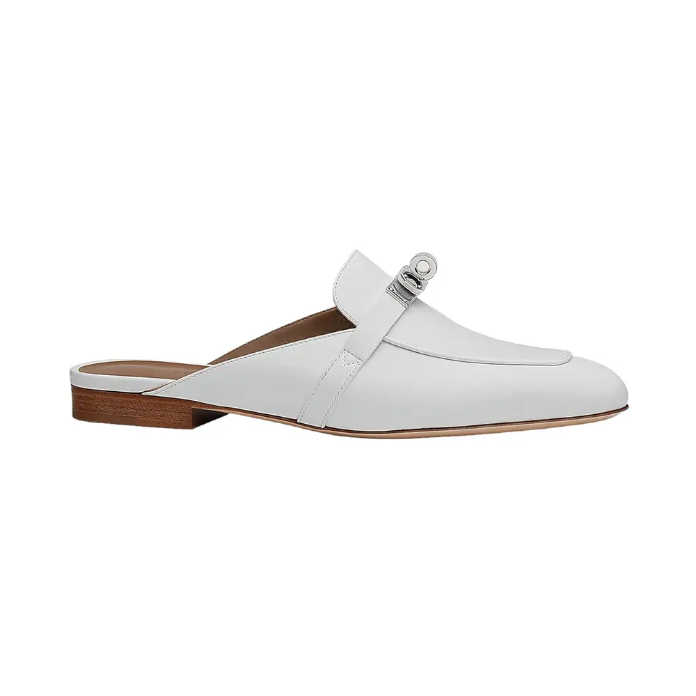 Hermès Oz Mules White Phw – voilà.id