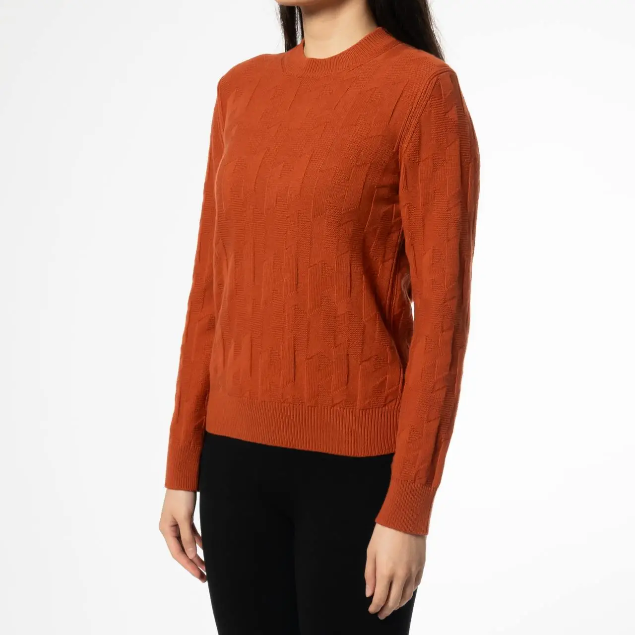 Hermès H Long Sleeve Knit Pull-Over Rouge de Turin – voilà.id Hermès H Long Sleeve Knit Pull-Over Rouge de Turin – voilà.id
