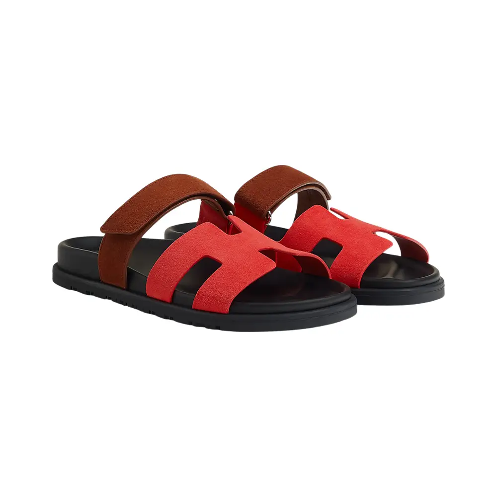 Sandale hermes rouge deals