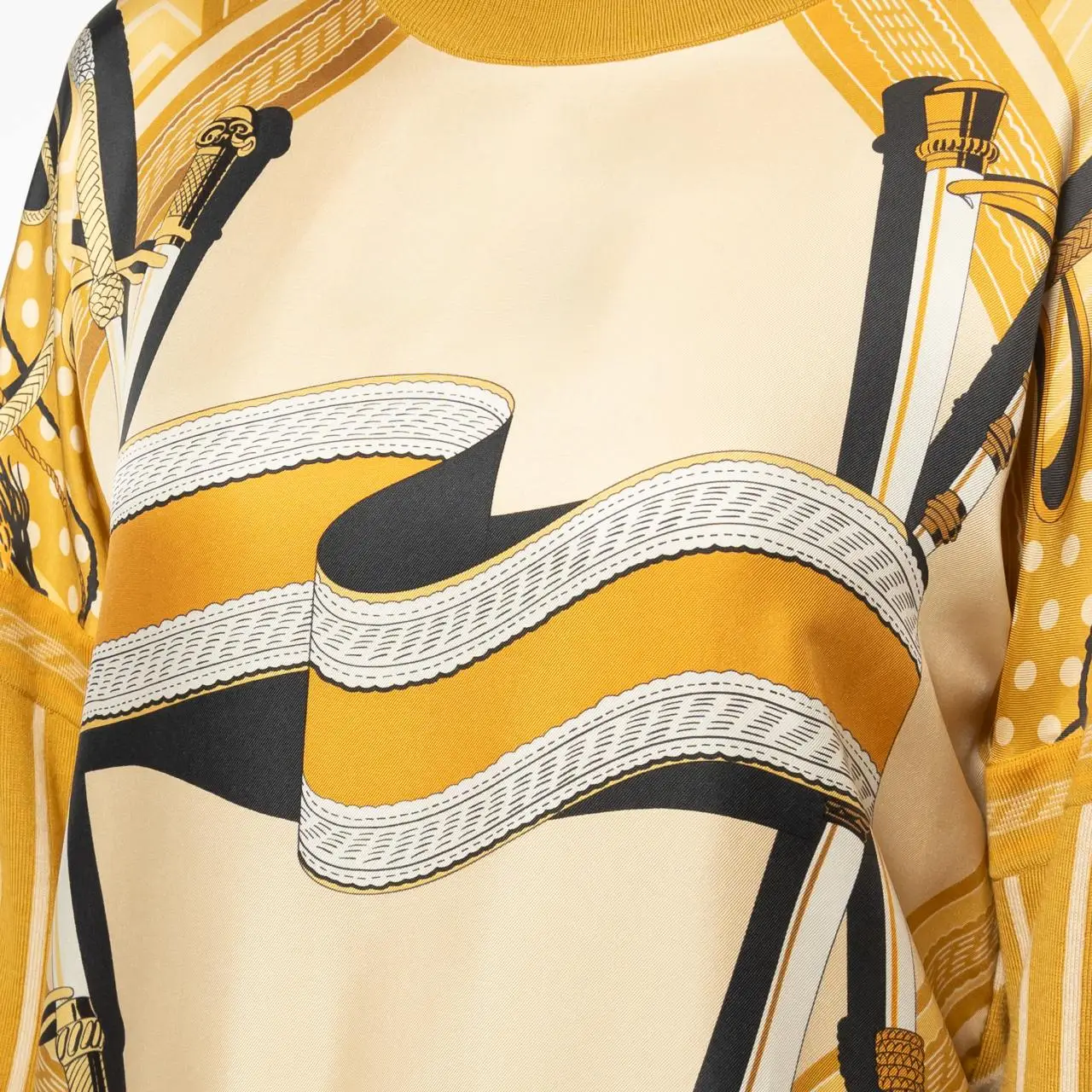 Hermès Poste Aux Lettres Long Sleeves Twillaine Sweater
