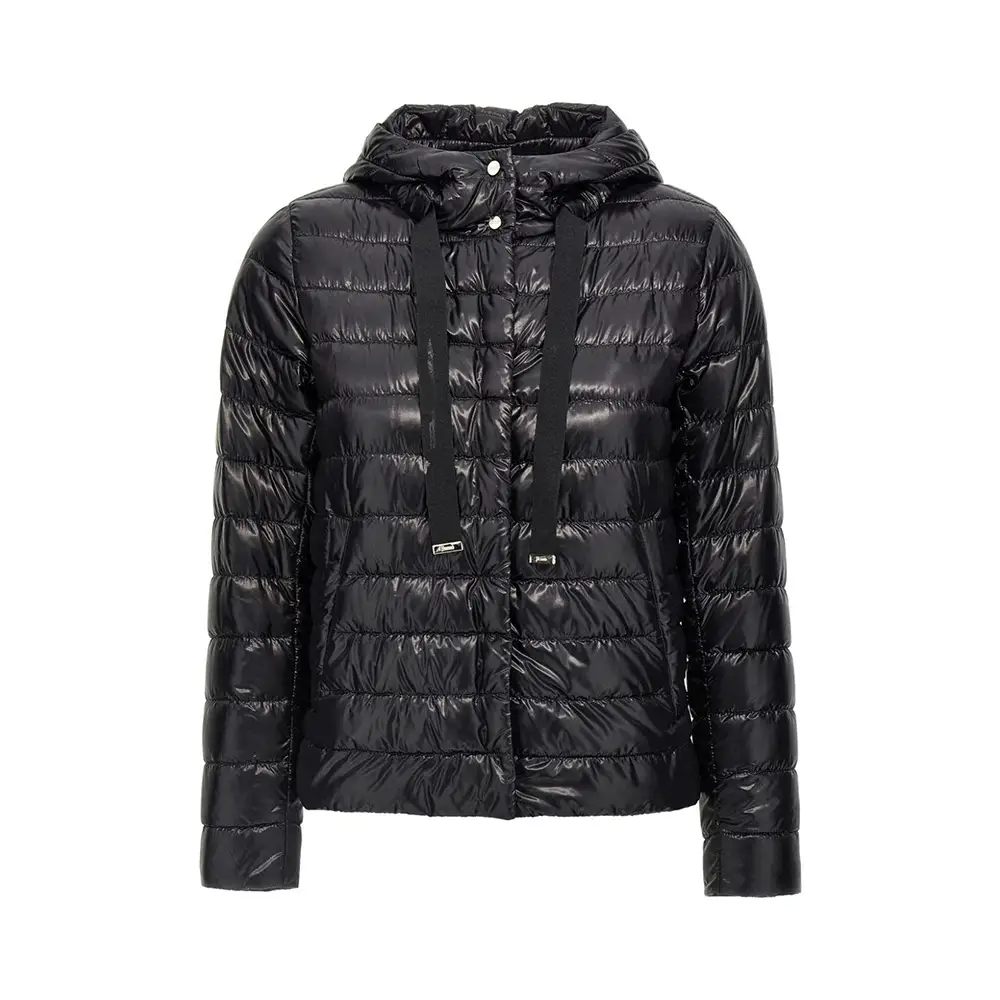 Duvetica Bellatrix Matte Short Down Jacket Black – voilà.id