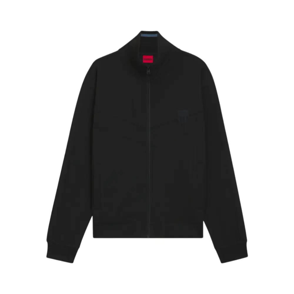 Hugo Boss Samoo MB Zip-Up Sweatshirt Black – voilà.id