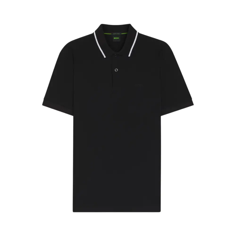 Hugo Boss Hole 19 Regular Polo Shirt Black – voilà.id
