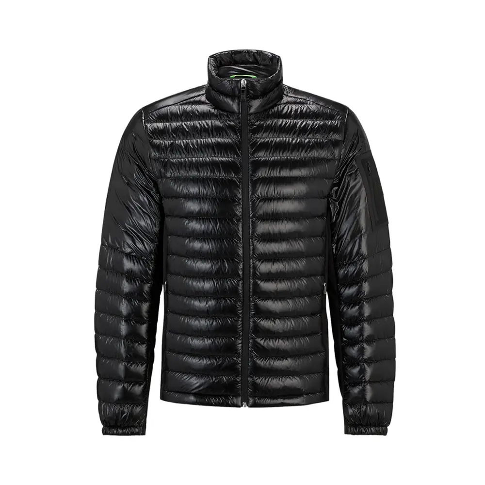 EA7 (Emporio Armani) Zipped Padded Jacket Black – voilà.id