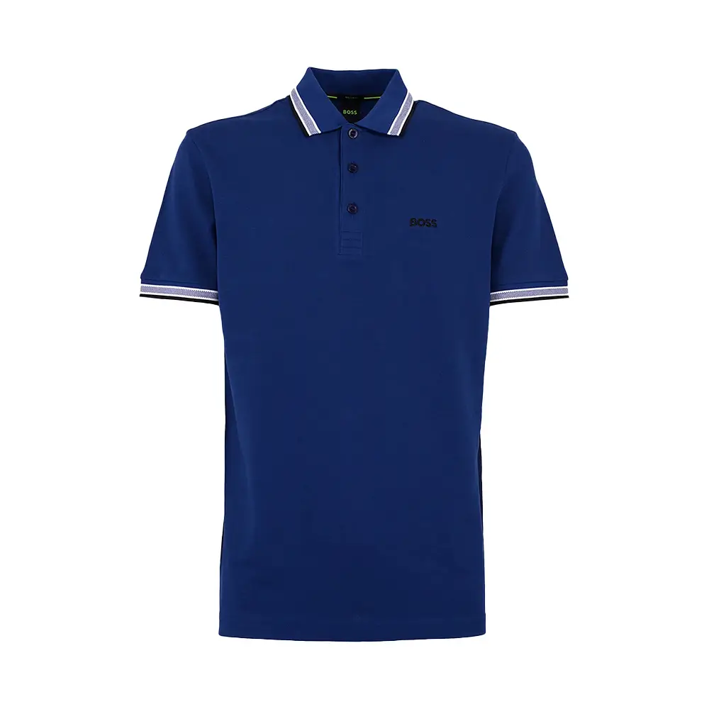 Hugo Boss Paddy Pro with Contrast Logo Polo Shirt Navy – voilà.id