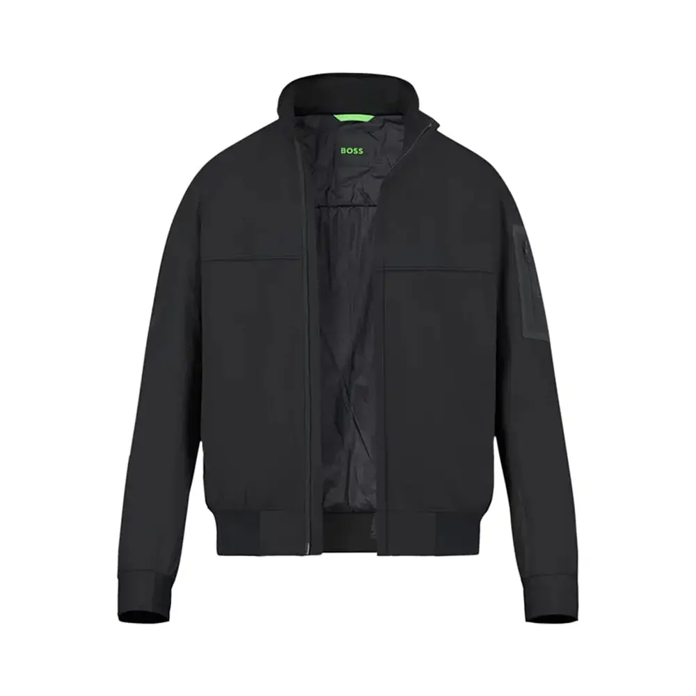 未使用級 XLサイズ 50548932 - Black-001 - Jacket Zip Full Softshell 25 Open The BOSS Jacket Zip MB Samoo 25SS BOSS ウェア