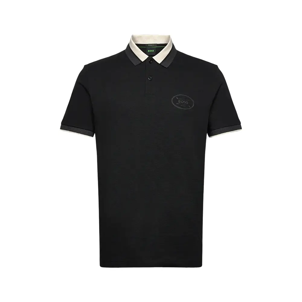 Hugo Boss Hole 19 Regular Polo Shirt Black – voilà.id