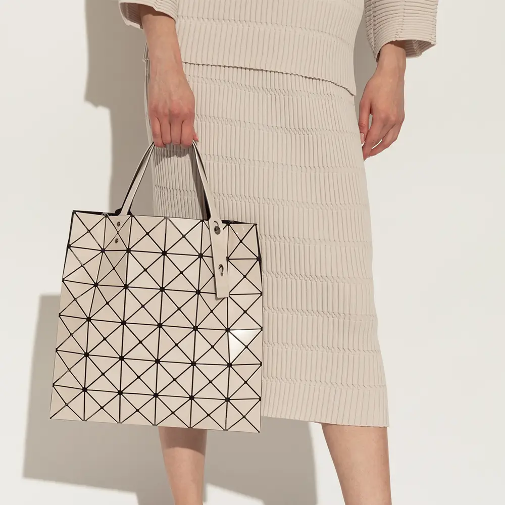 Bao Bao Issey Miyake Lucent Tote Bag Beige 6x6 – voilà.id