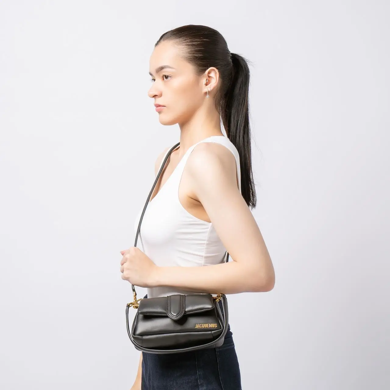 【送料&関税込】Jacquemus Mini Puffed Flap Shoulder Bag Jacquemus Mini Puffed Flap Shoulder Bag in Natural | Lyst
