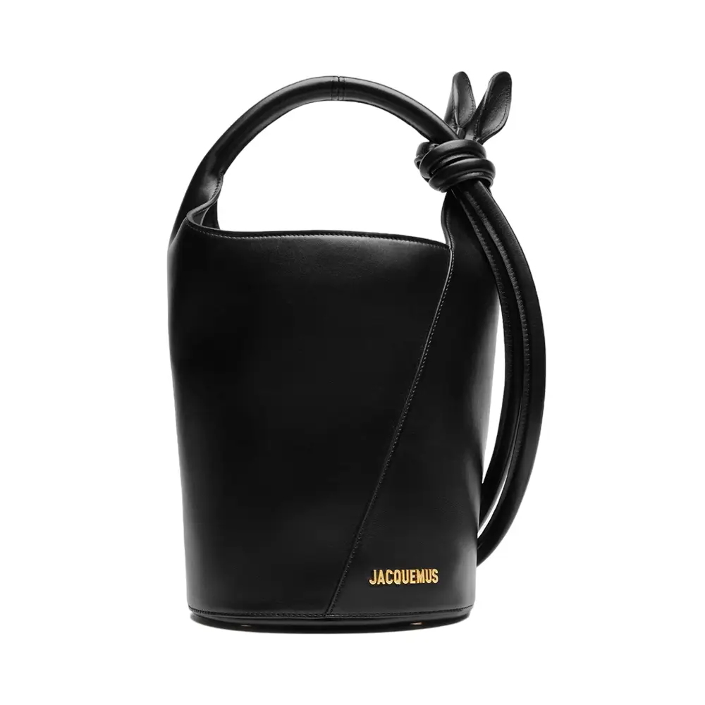 ★JACQUEMUS★ Le Petit Tourni Tote Bag Black Grey 245BA36630 28419001_57874043_600.jpg