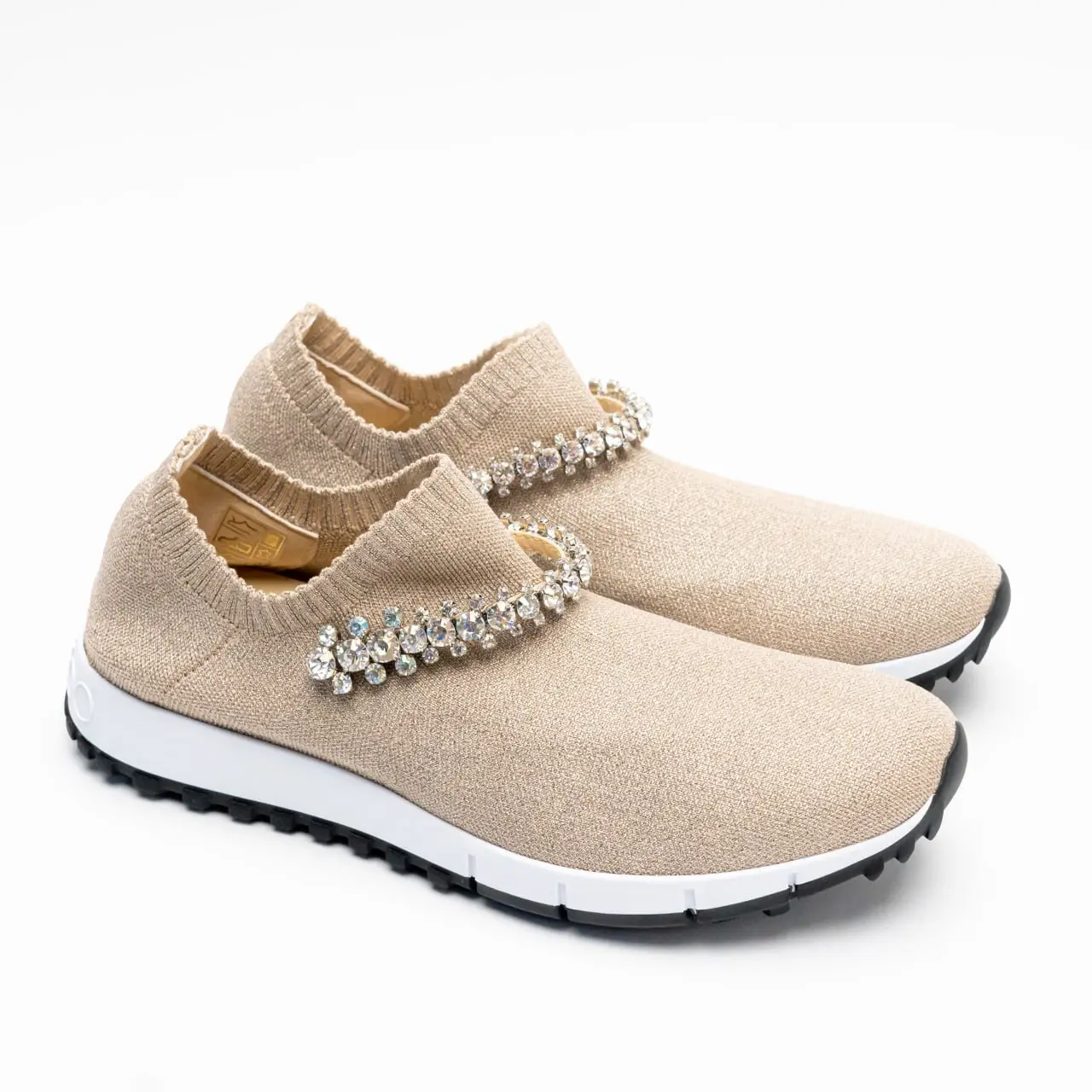 Jimmy Choo Verona Crystal Sneakers Ballet Pink – voilà.id