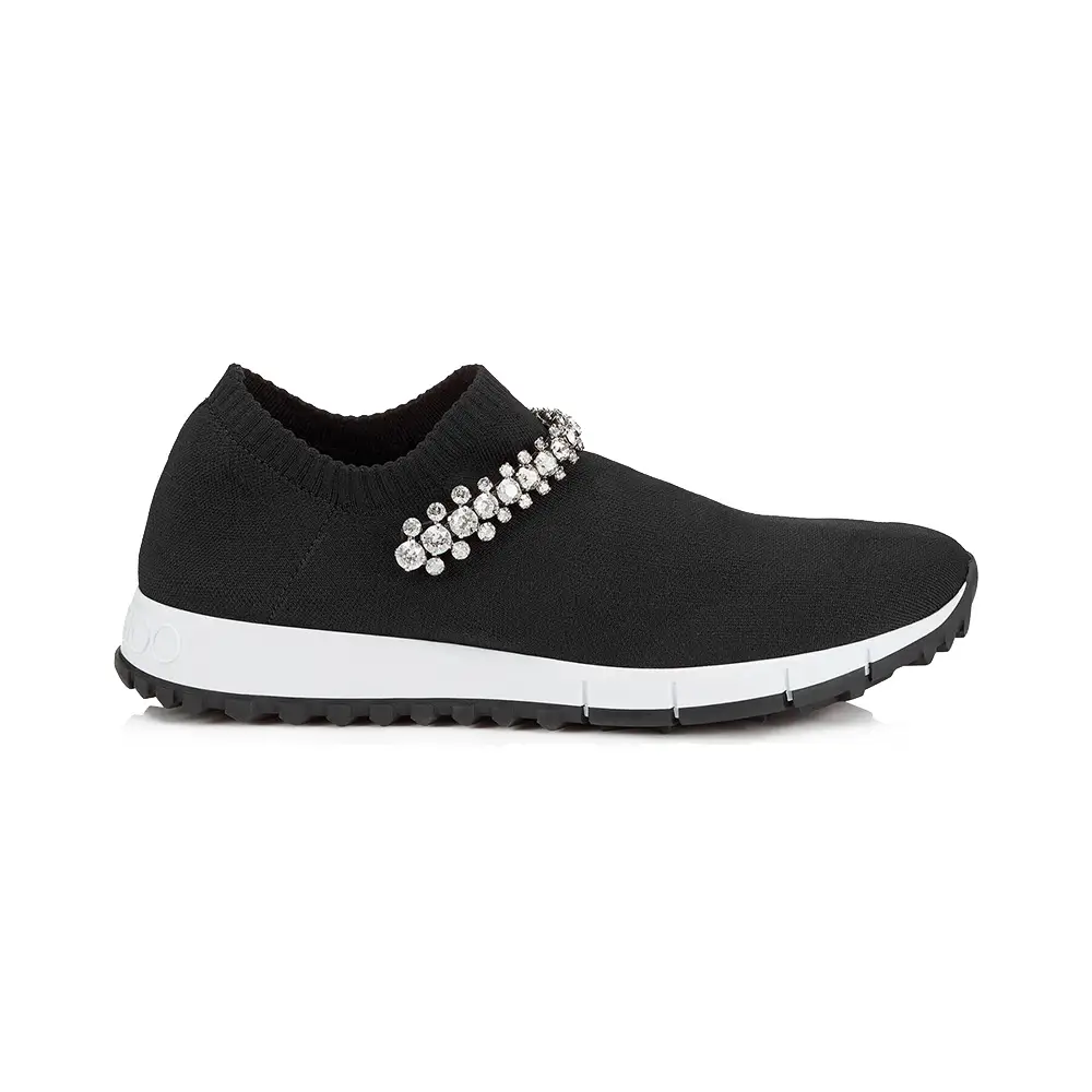 Jimmy Choo Verona Crystal Sneakers Black – voilà.id