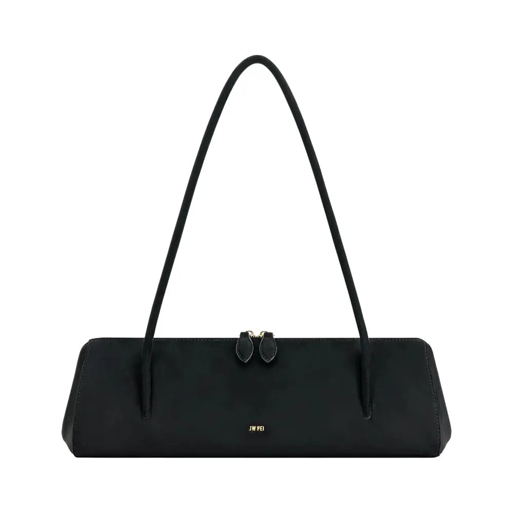 JW PEI Nova Suede Shoulder Bag Black – voilà.id