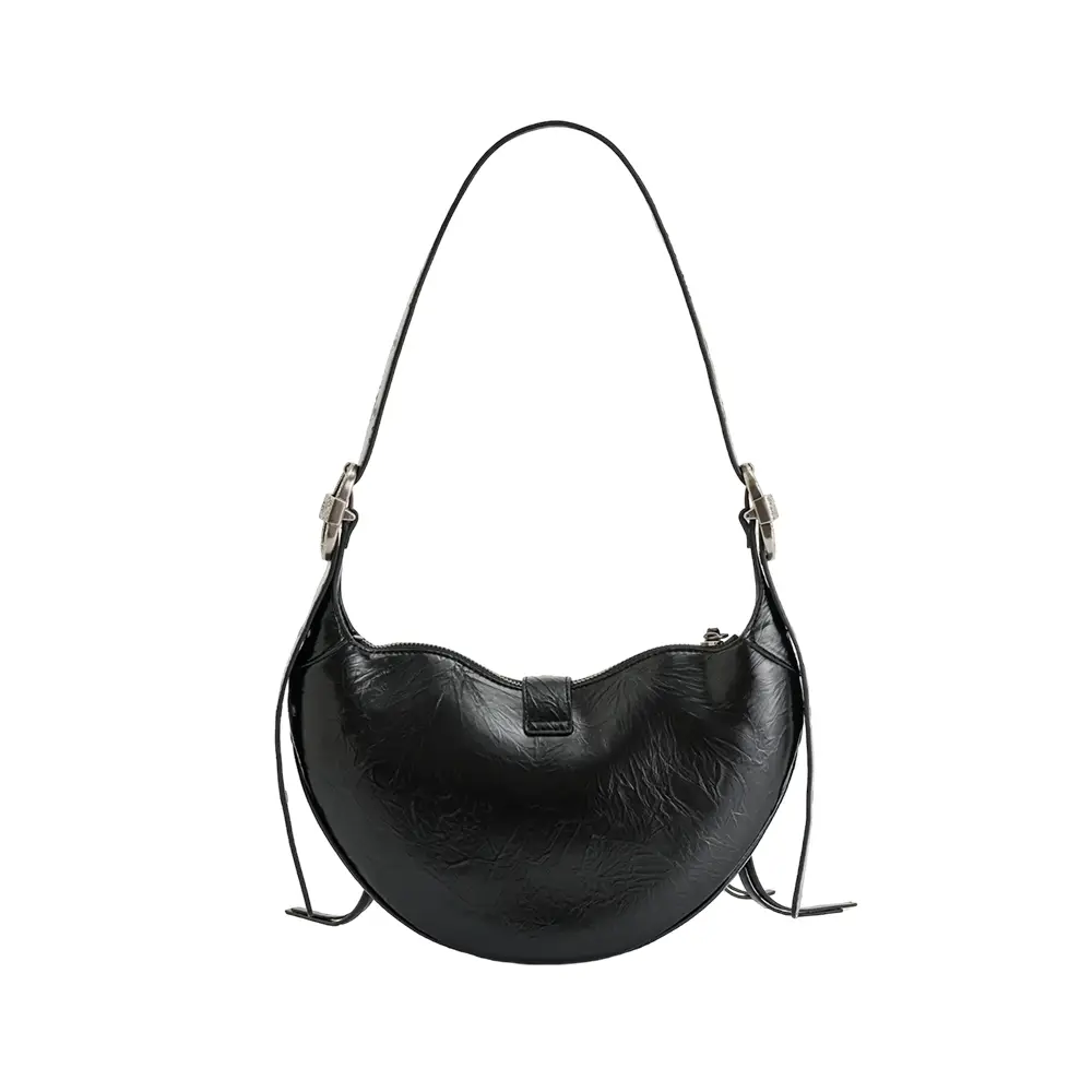 JW PEI Tessa Crushed Shoulder Bag Black – voilà.id