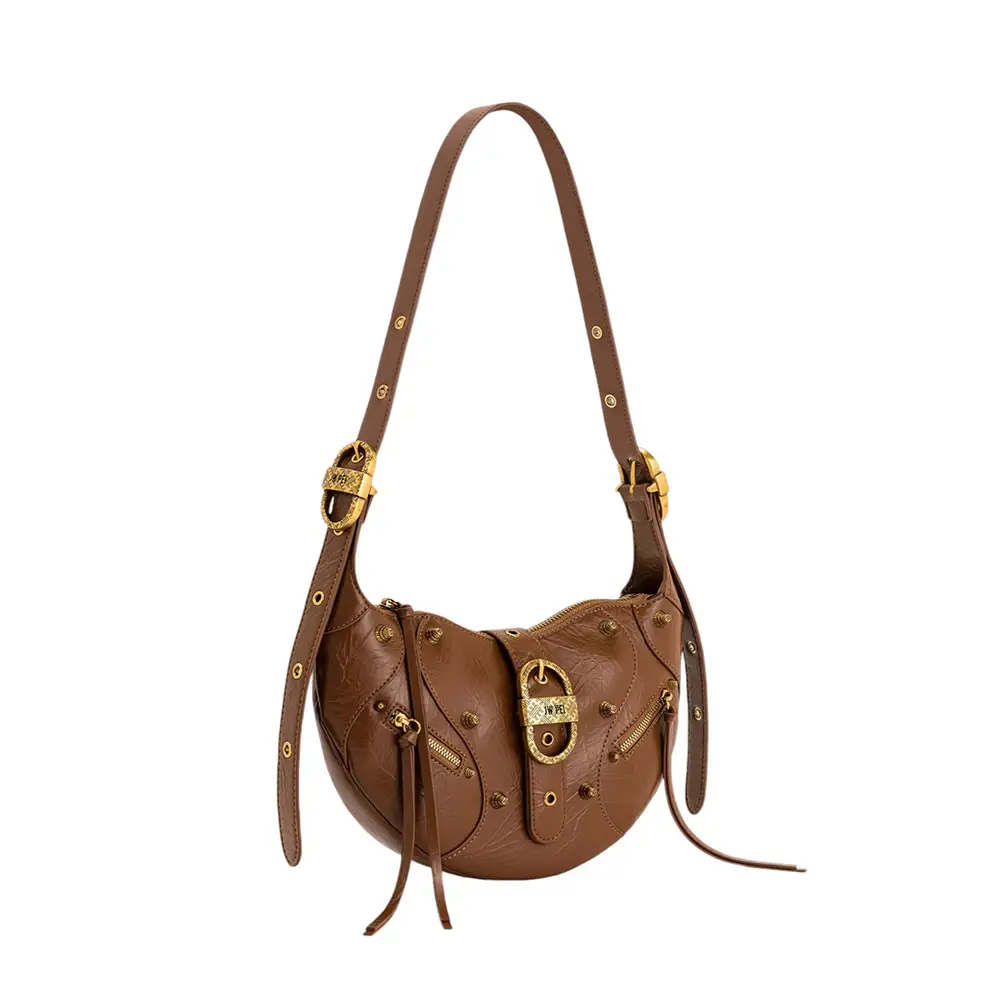 JW PEI Tessa Crushed Shoulder Bag Brown – voilà.id