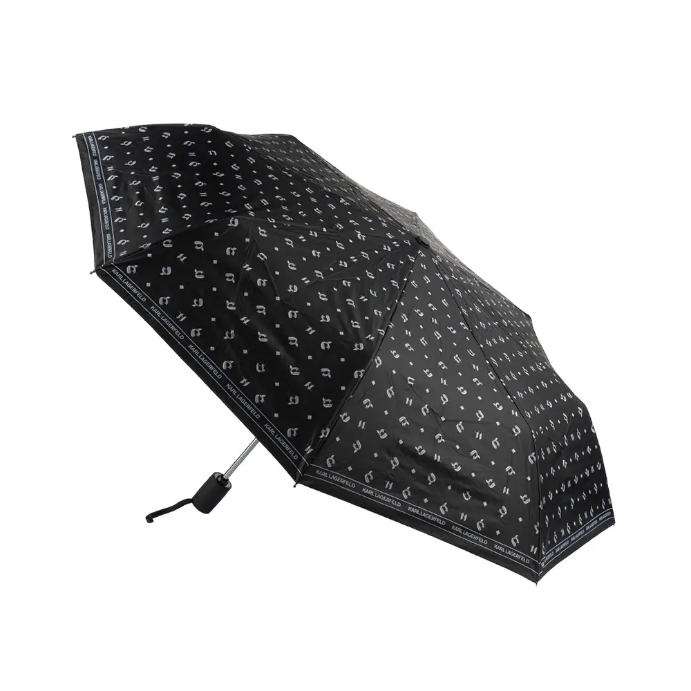Karl Lagerfeld K/Ikonik 2.0 Medium Umbrella Black – voilà.id