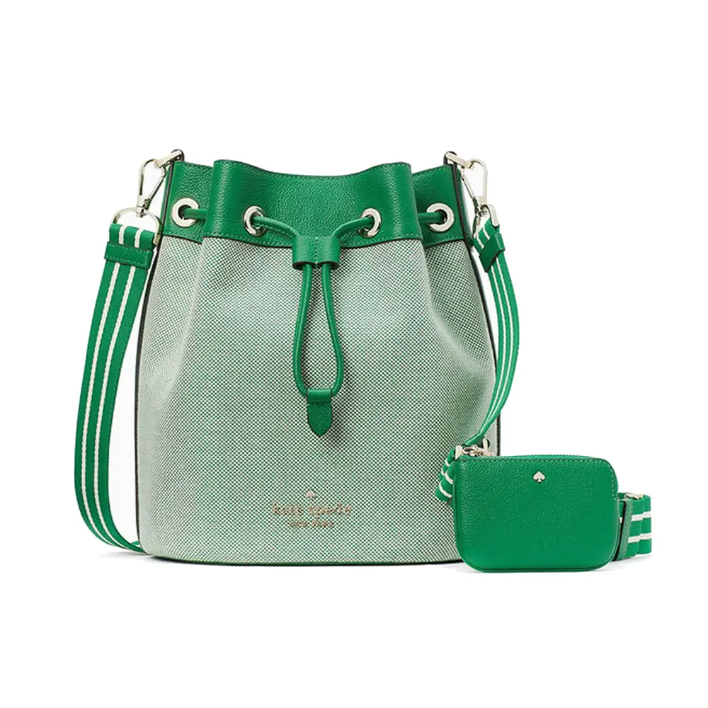 Kate spade drawstring bucket bag hotsell