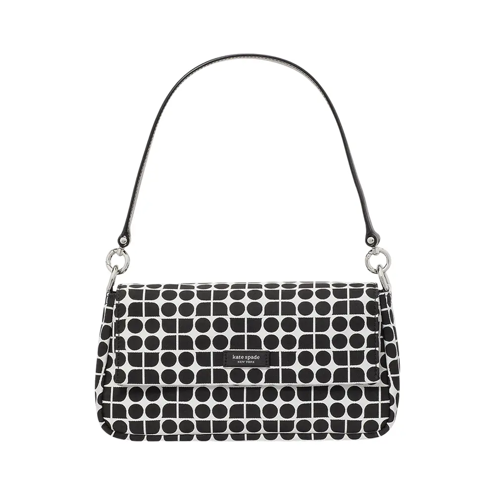 Kate Spade Noel Jacquard Convertible Crossbody Black/Multi – voilà.id