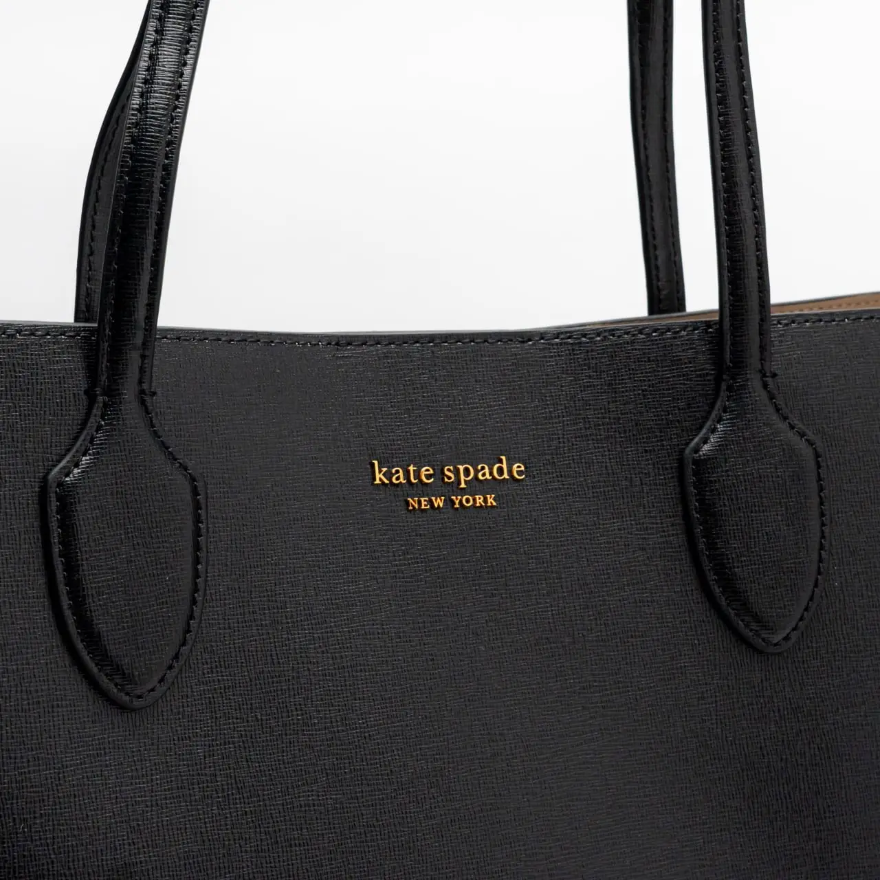 Kate Spade Leather Nude & Black Tote & Wallet orders Set