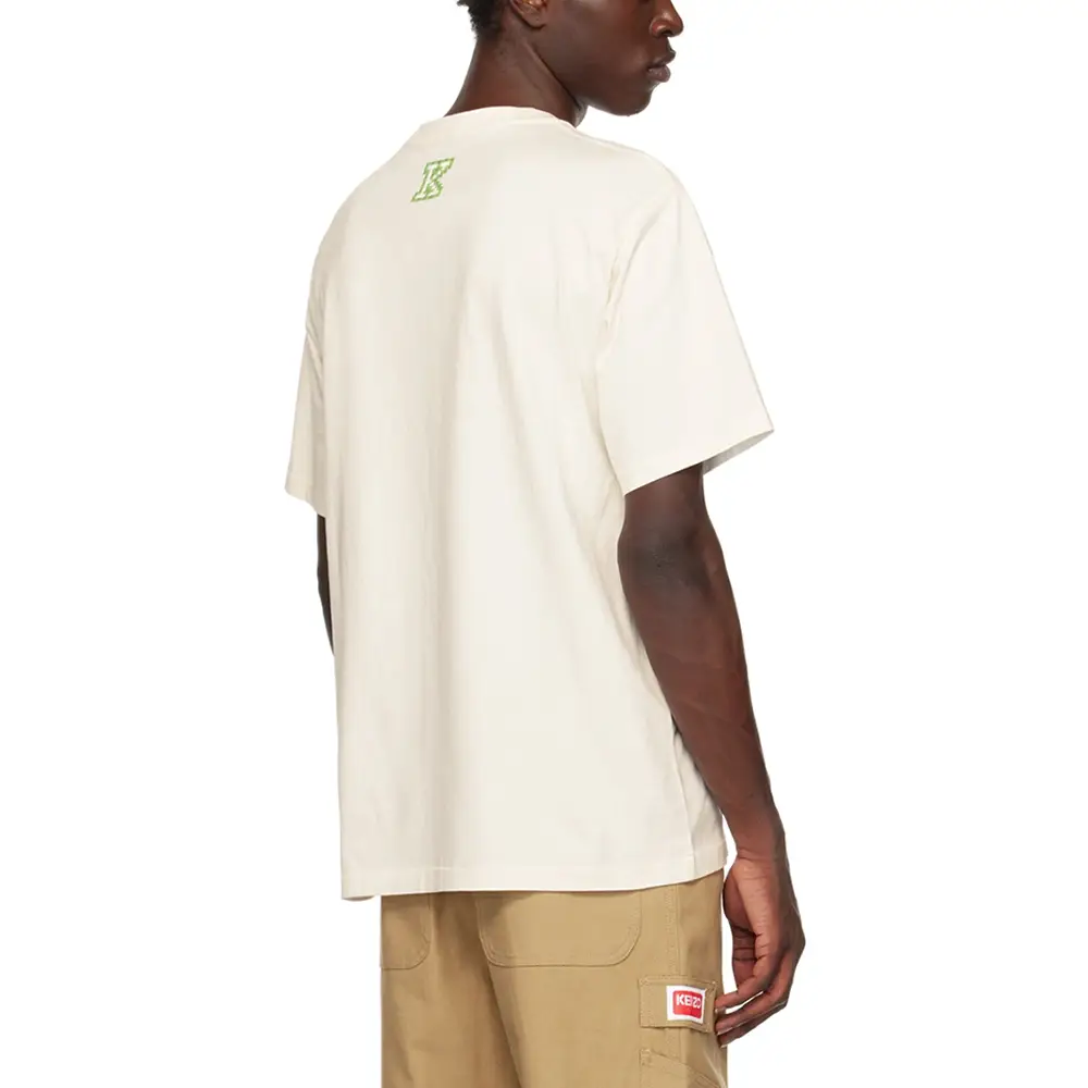 Kenzo TIGER PIXEL T SHIRT ケンゾー ピクセル タイガーTシャツ 未使用、タグ付）KENZO オーバーサイズTシャツK-Tiger タイガー