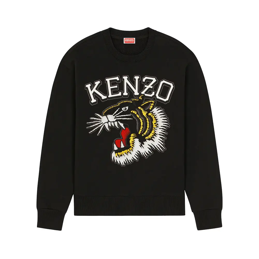 Kenzo Tiger 'Varsity Jungle' Sweatshirt Black – voilà.id