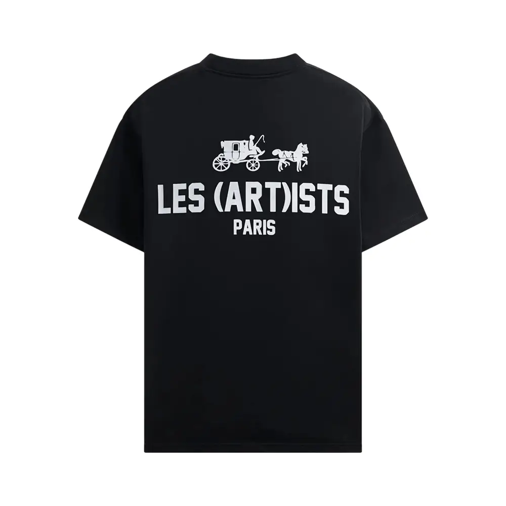 LES (ART)ISTS Logo Essential Brick T-Shirt Black – voilà.id