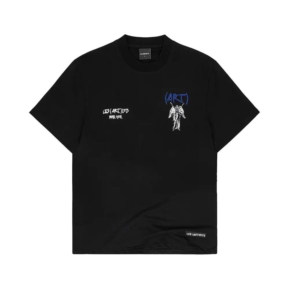 ★HELENE PARIS★ No Icy Print Half T-Shirt Black Designer fashion, Seoul-fully created | W Concept