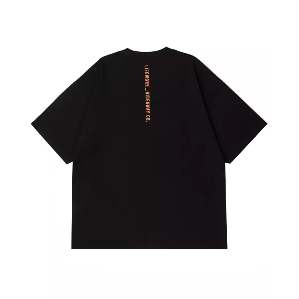 Lifework Eightton Signature Tee Black – voilà.id