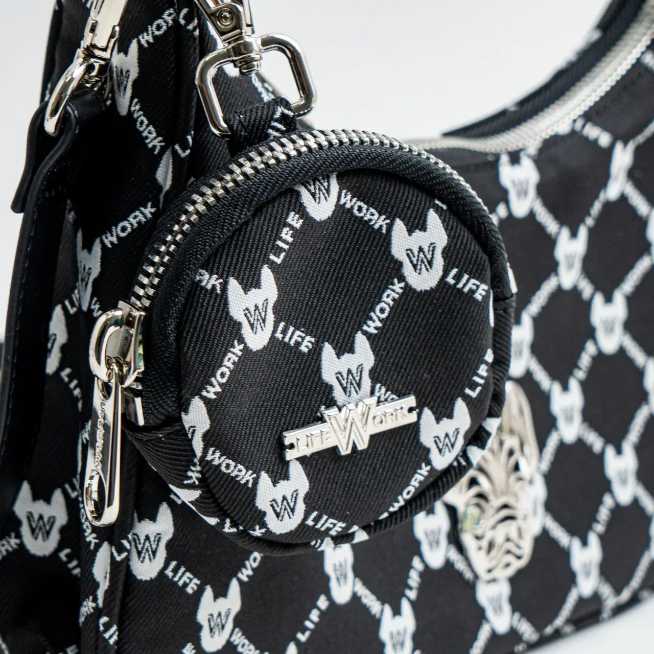 ライフウォーク★Essential RadogramLeather Hobobag ホボバッグ ライフウォーク☆Essential RadogramLeather Hobobag ホボバッグ