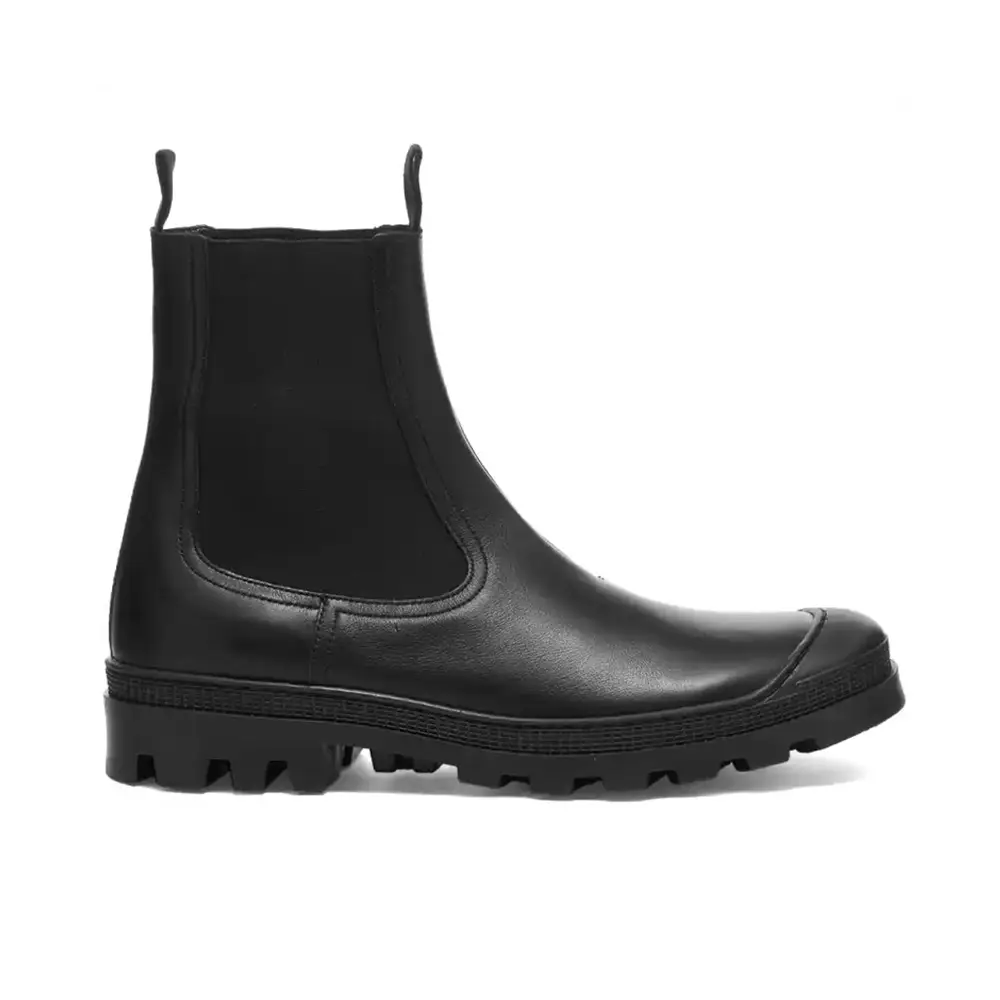 Loewe Chelsea Chunky Boots Leather Black – voilà.id
