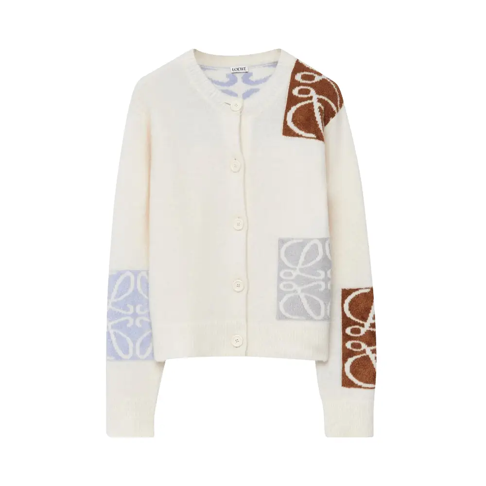 【新品】LOEWE ANAGRAM EMBROIDERY CARDIGAN Item detail