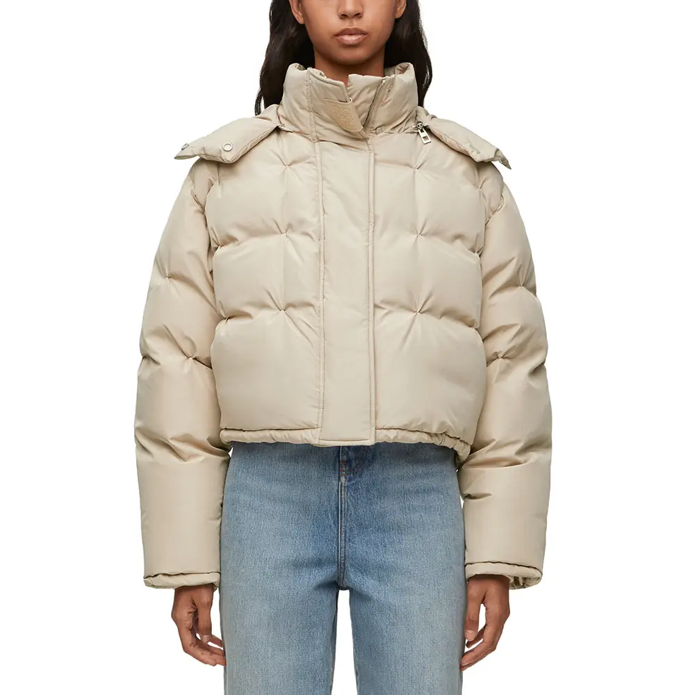 ジャケット LOEWE Women Bubble Jackets S359Y02XCI3550 Beige Loewe Short Puffer Jacket Light Beige – voilà.id