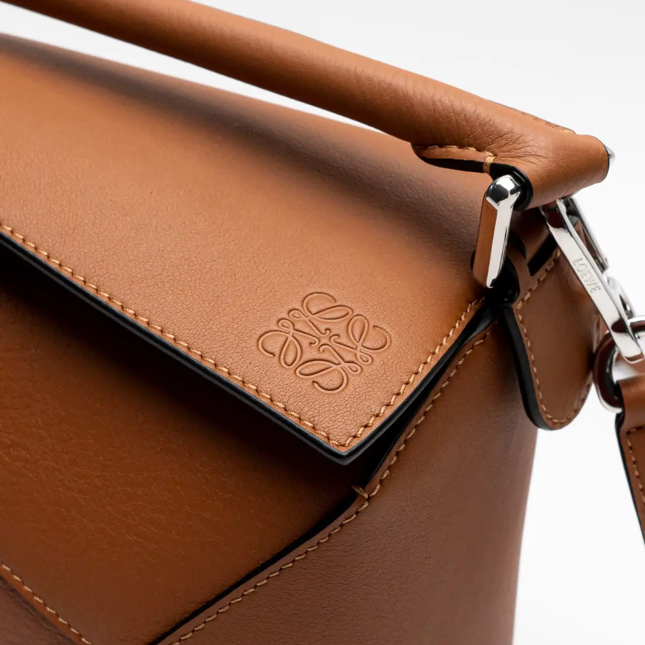 Puzzle bag tan deals