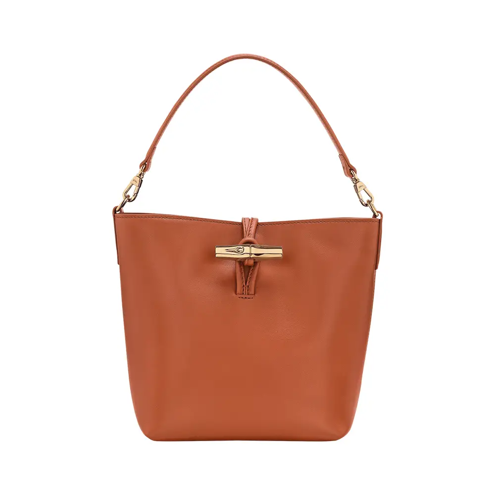 Tory Burch McGraw Small Bucket Bag Tiramisu – voilà.id