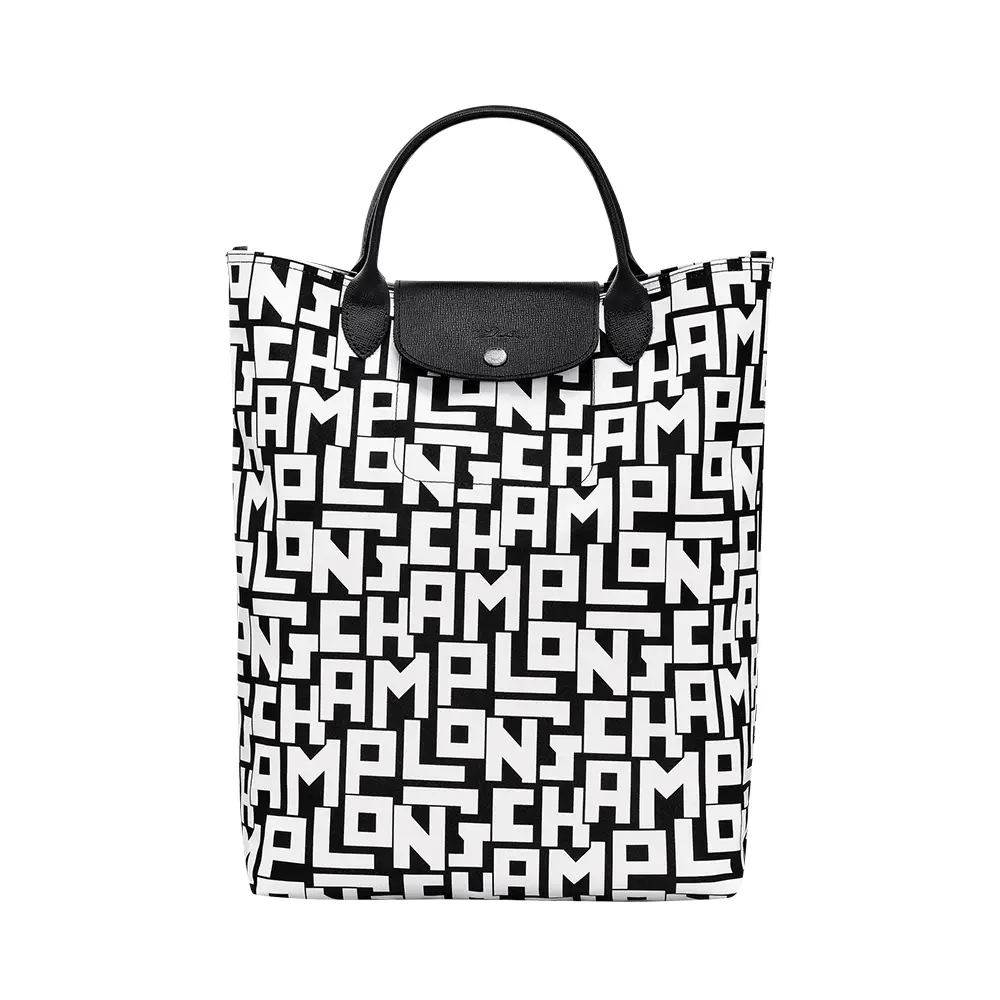 Longchamp black and white 2025