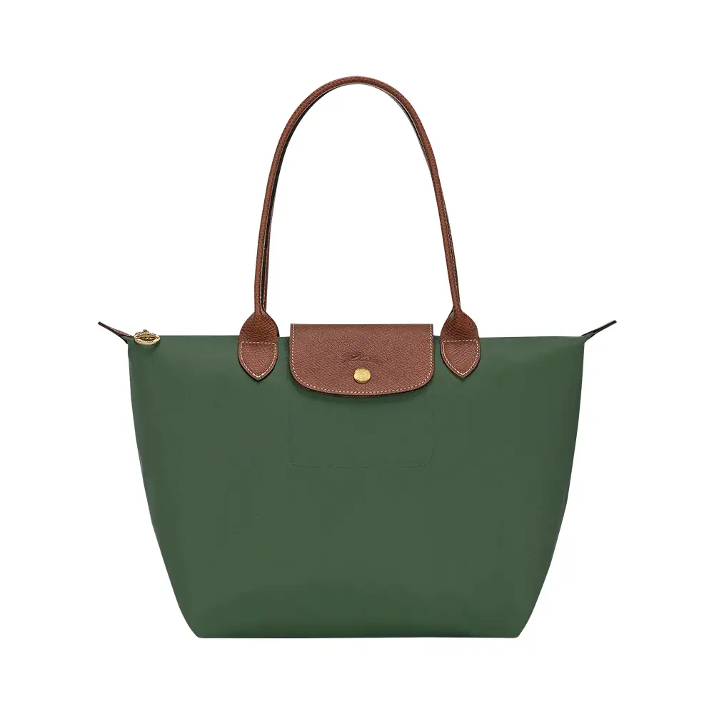 A10✨LONGCHAMP 本革 2way バッグ ダークオリーブ A10✨LONGCHAMP 本革 2way バッグ ダークオリーブ LONGCHAMP