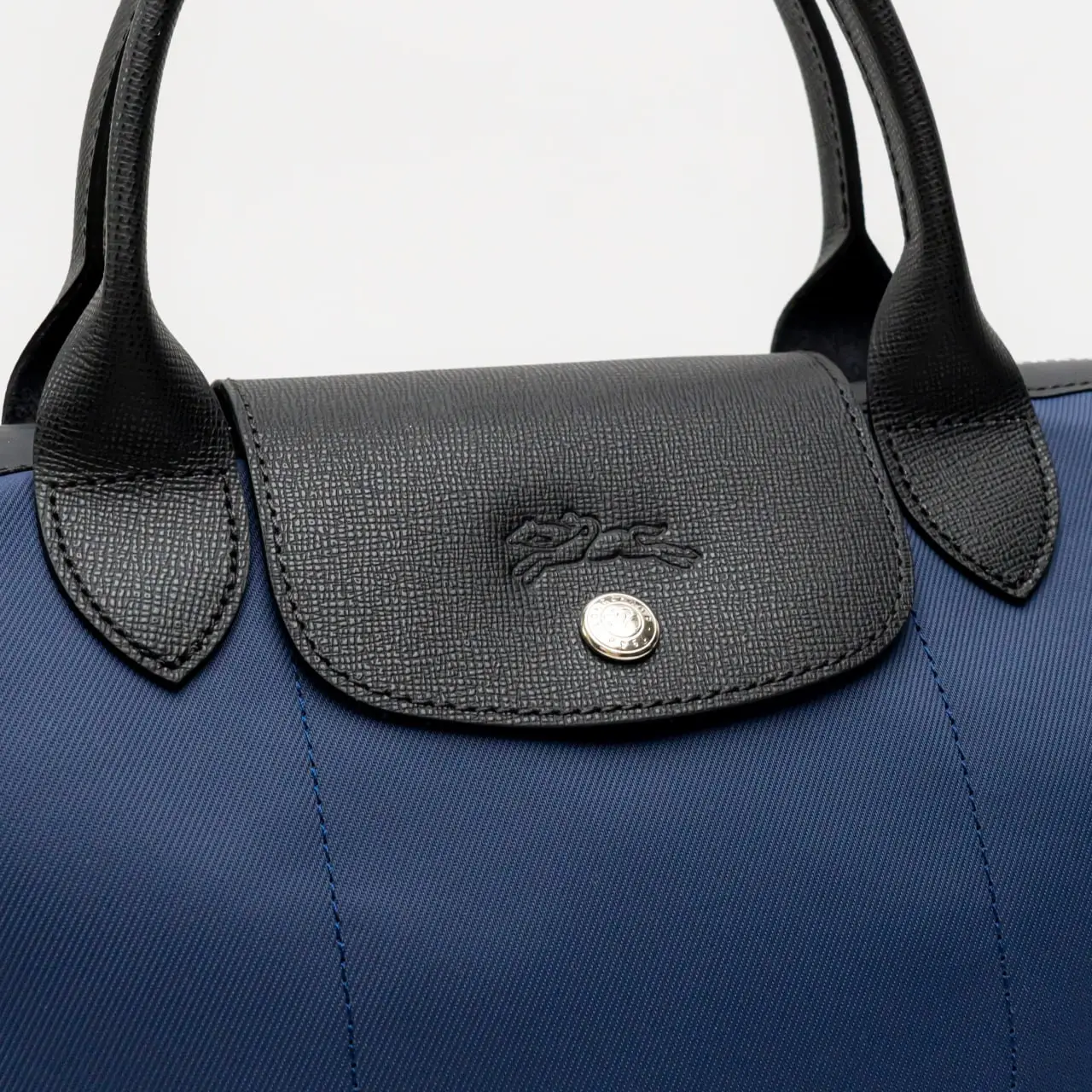 Longchamp Navy deals Leather Hobo Bag